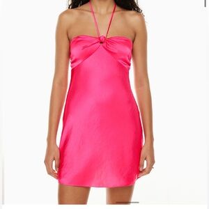 Wilfred Handel satin dress